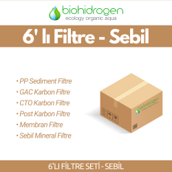 Sebil Filtre Seti - 6'lı Set - SERVİS DAHİL