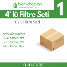 İlk Yıl Filtre Seti - 4'lü Set - SERVİS DAHİL