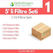 İlk Yıl Filtre Seti - 5'li Set - SERVİS DAHİL