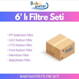BabyWater Filtre Seti - 6'lı Set