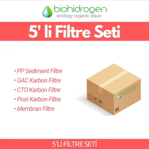 Biohidrogen İlk Yıl Filtre Seti - 5'li Set